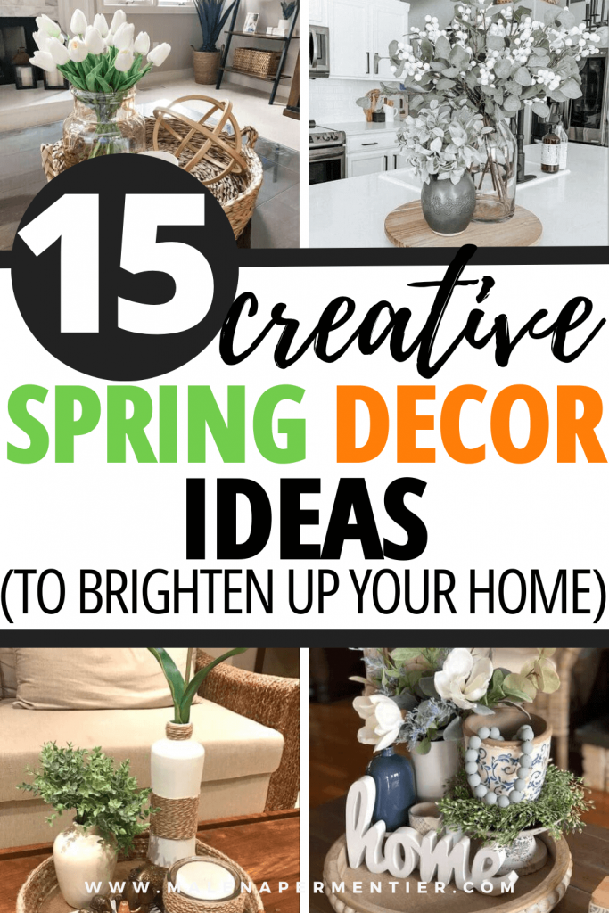 creative spring decor ideas
