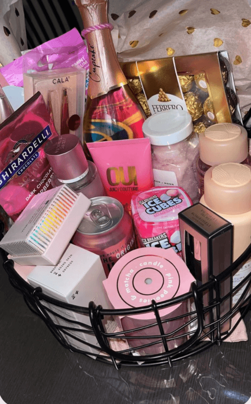 valentines day basket ideas for her