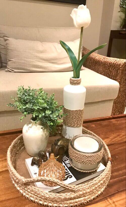 white tulip decor for spring