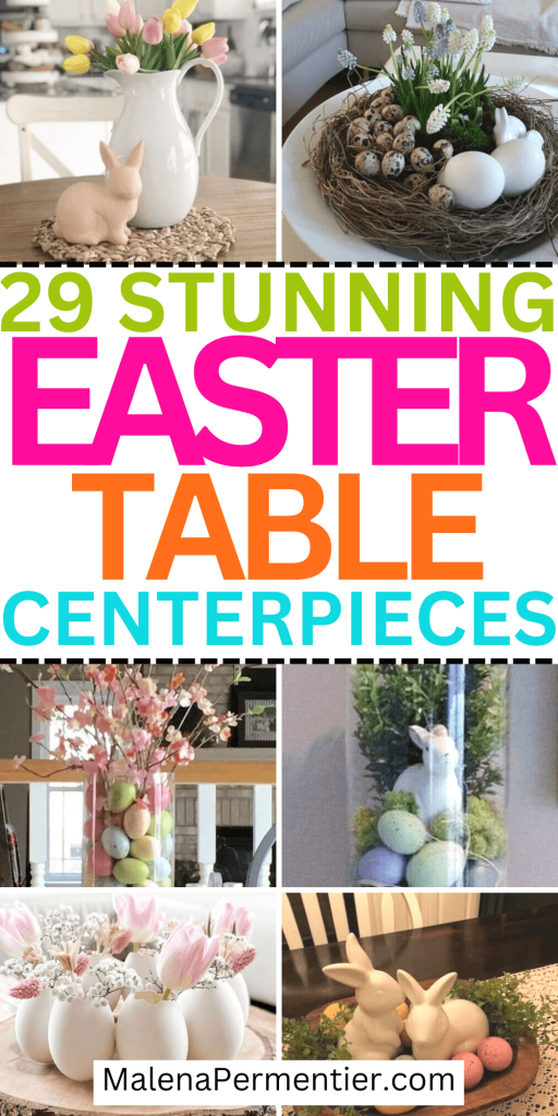 best easter table centerpieces