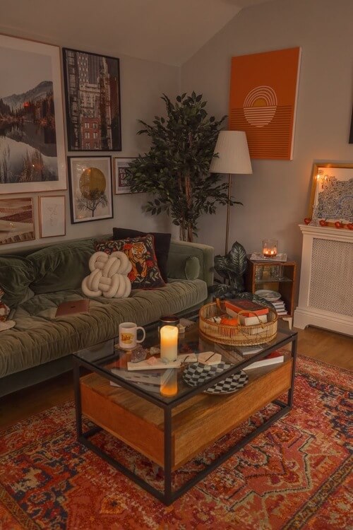 boho small apartment decor