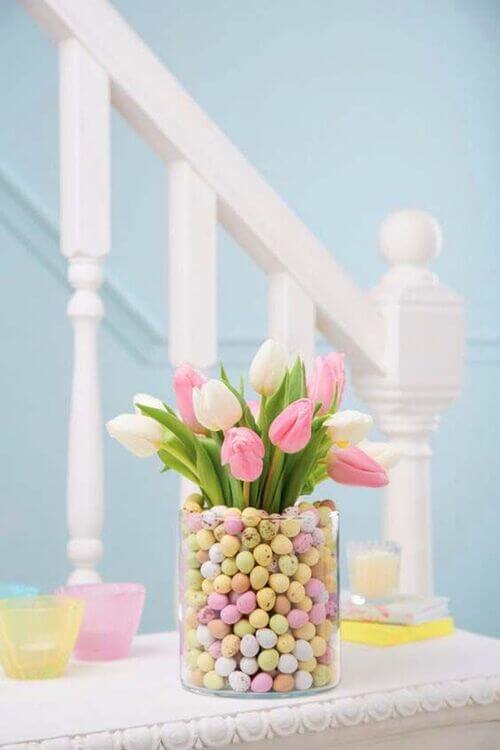 easter vase decor