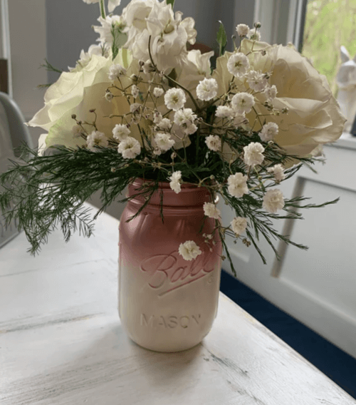 mason jar centerpieces for graduation