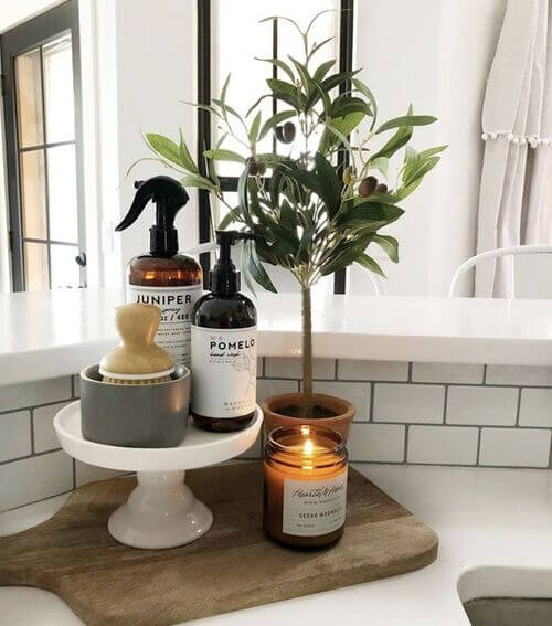 soap display stand for countertop