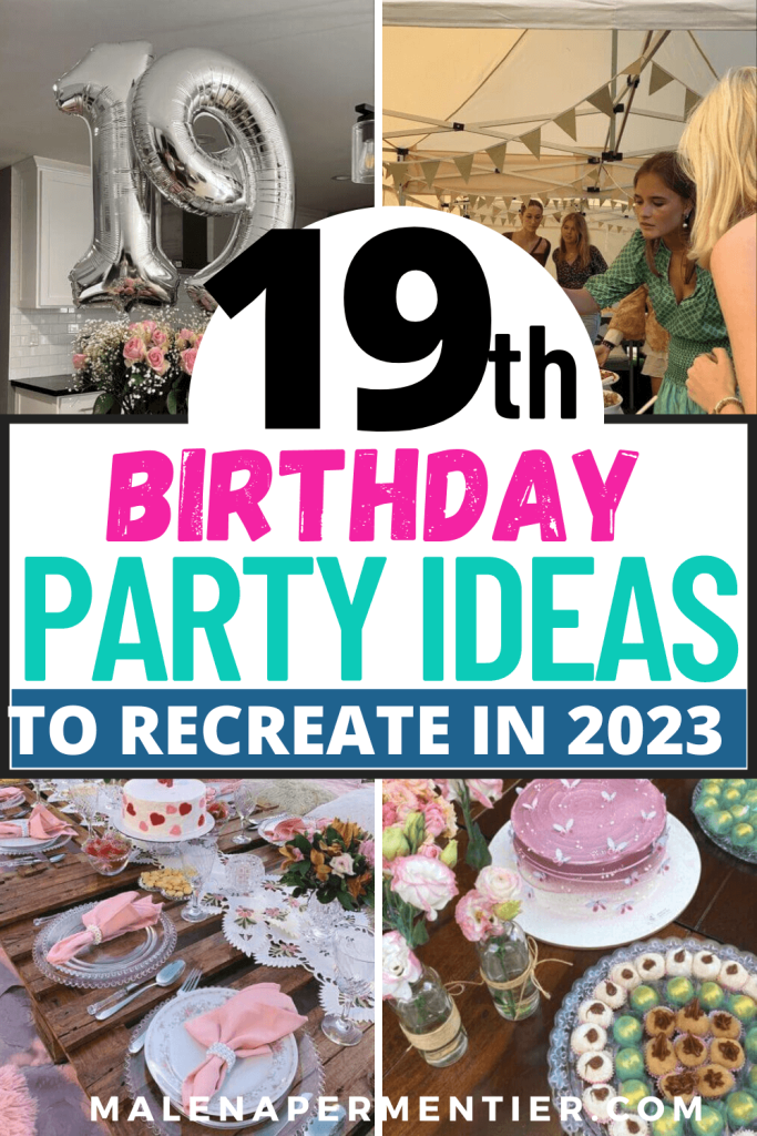 19th birthday ideas