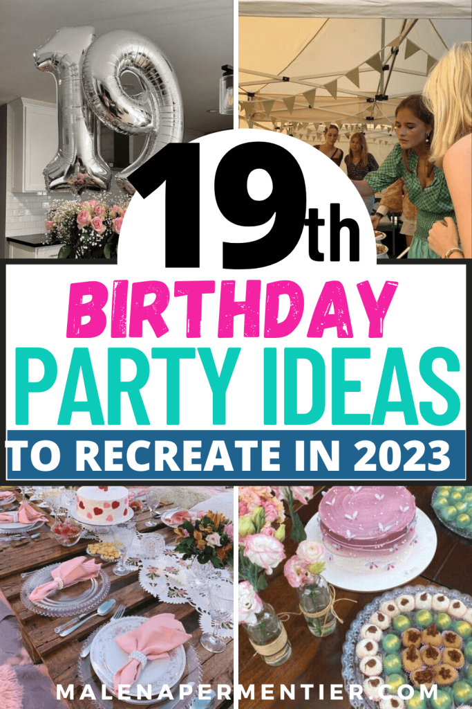 Birthday party ideas for 19 sale year old female