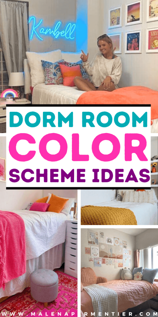 dorm room color schemes