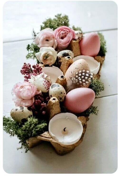 easter decor ideas living room