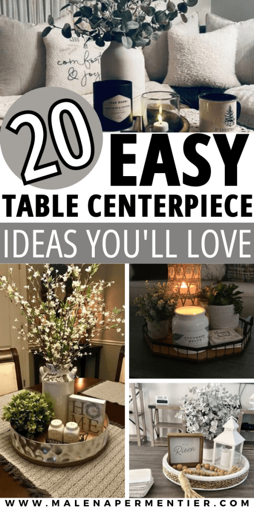 easy table centerpiece ideas
