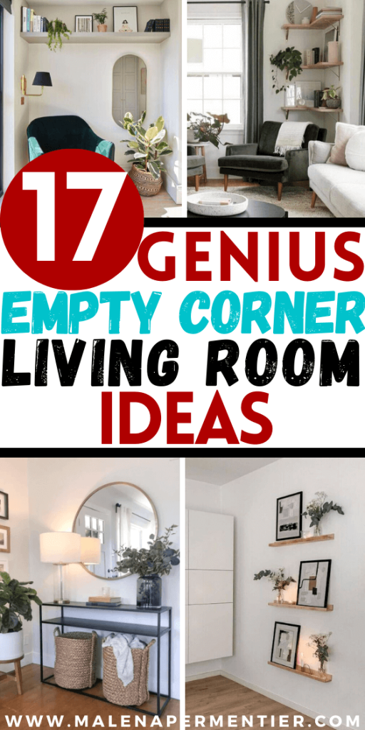 empty corner living room ideas