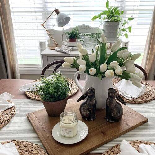 farmhouse easter decor