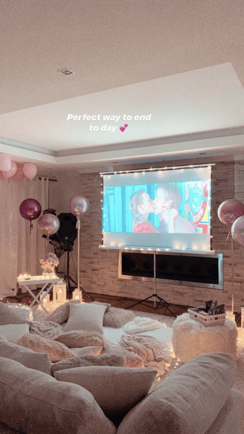 movie night birthday party