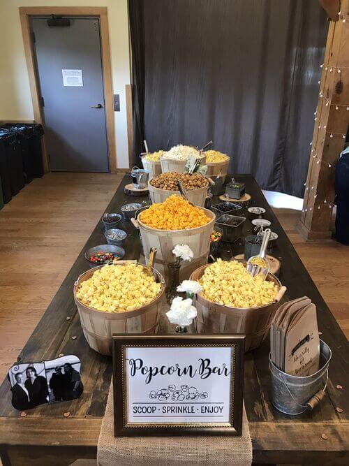 popcorn bar