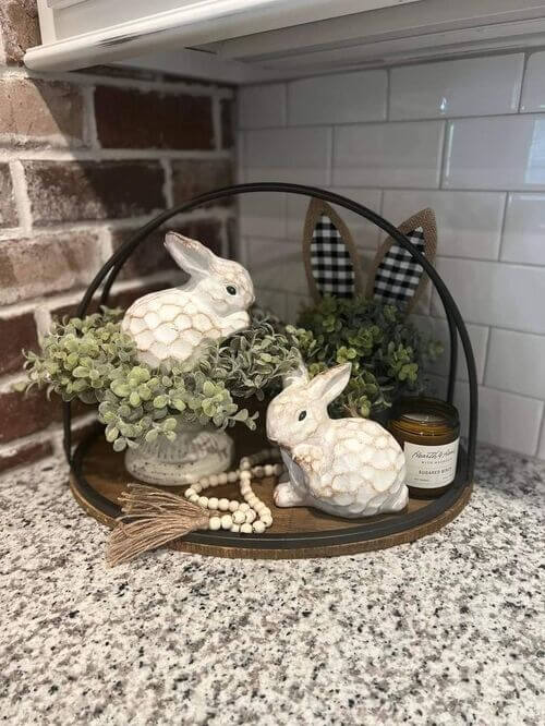 simple easter decor