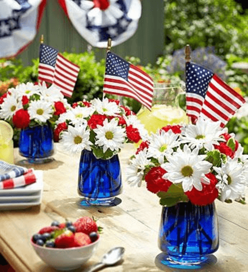 4th of july centerpieces