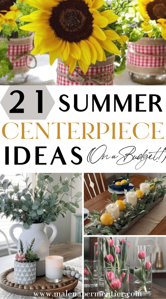 cute summer centerpieces ideas