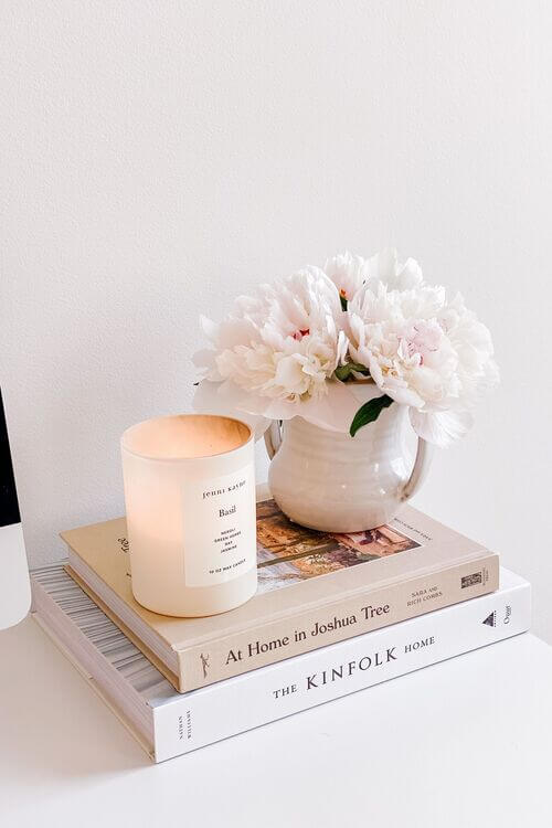 decorating bedside table