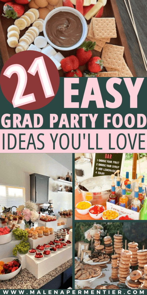 grad party food ideas on a budget