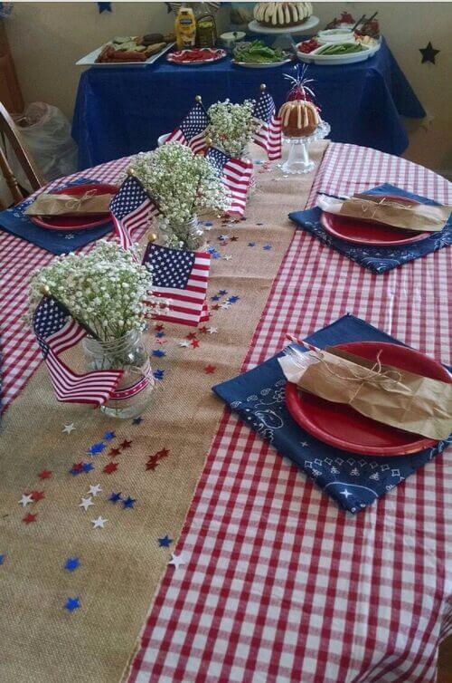patriotic table decorations