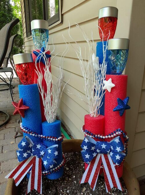 porch decor diy for 4th of july