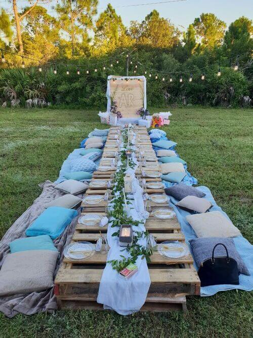 seating ideas for grad party