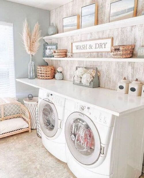 elegant laundry room