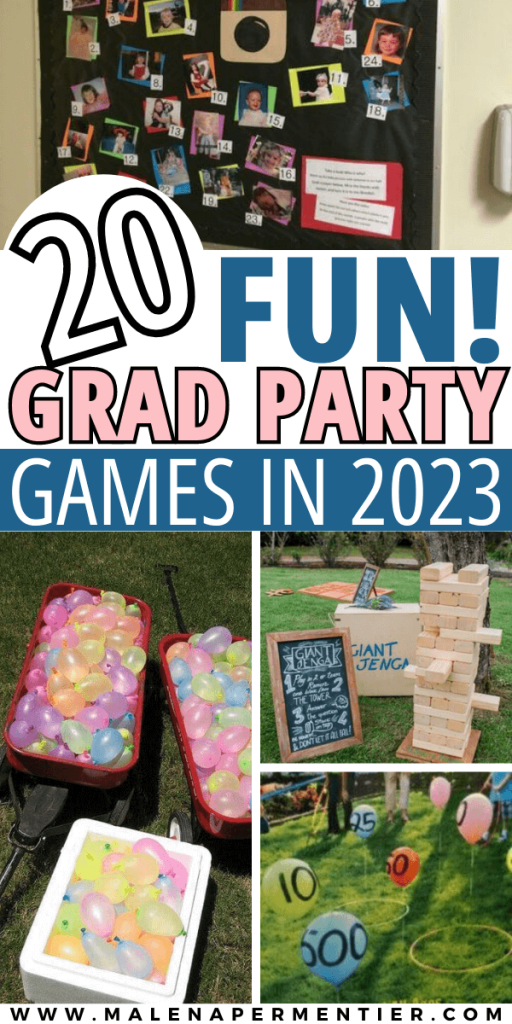 fun grad party games