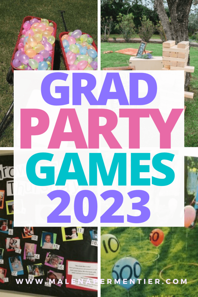 graduation party games 2023