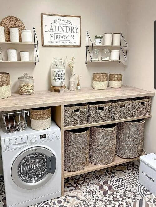 laundry room organization ideas