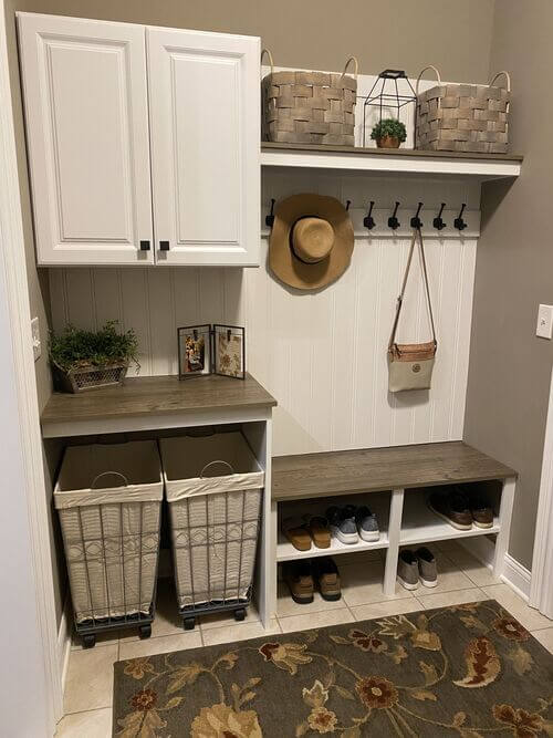 mudroom ideas for small spaces