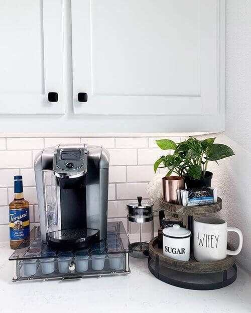 Diy home coffee bar ideas