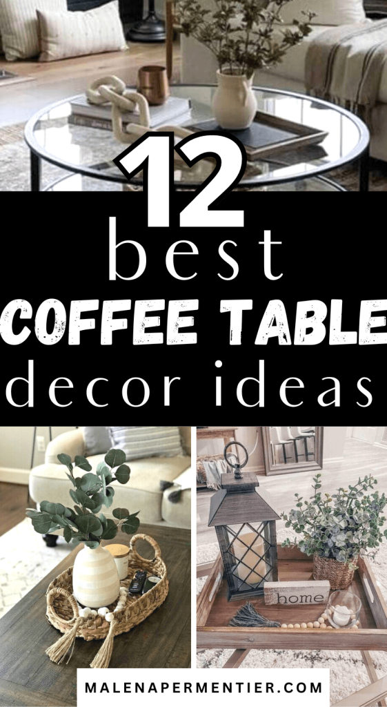 decorating coffee table