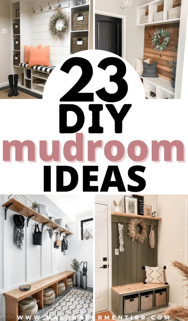 diy mudroom ideas for small spaces
