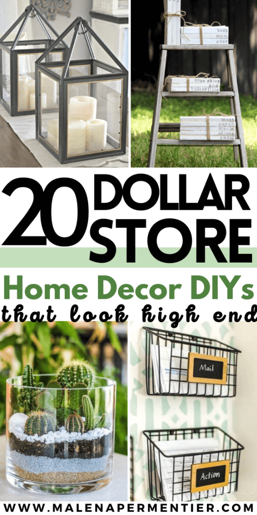 dollar store home decor diy hacks