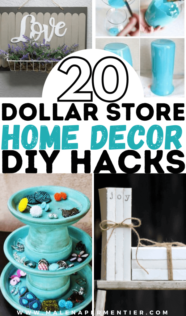 dollar store home decor diy ideas