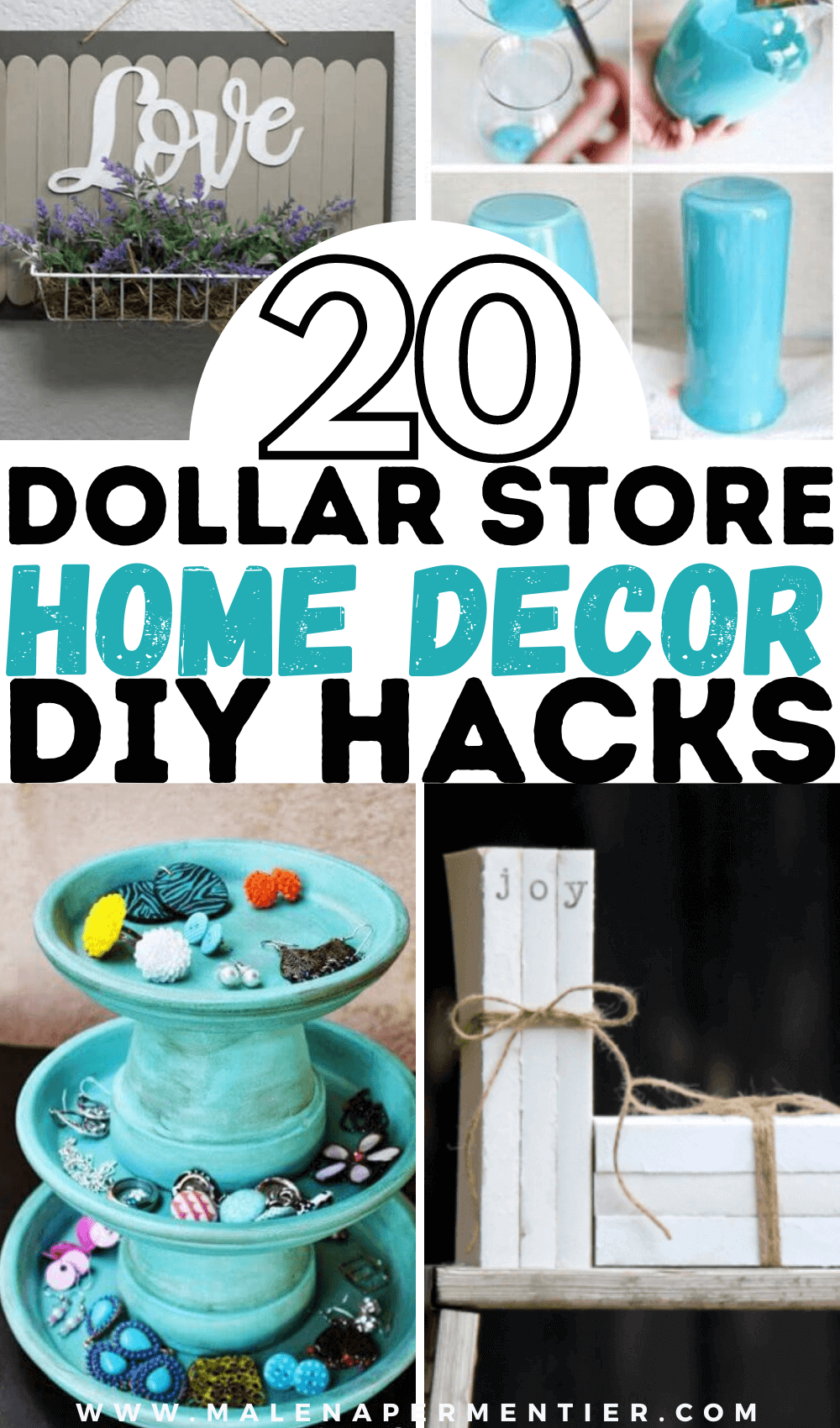 20 Dollar Store Home Decor DIY Hacks You Need To Know About