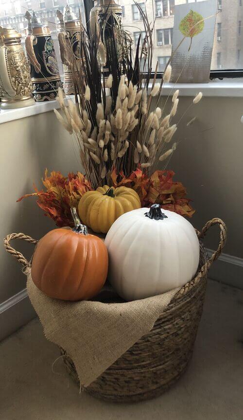 fall pumpkin centerpieces