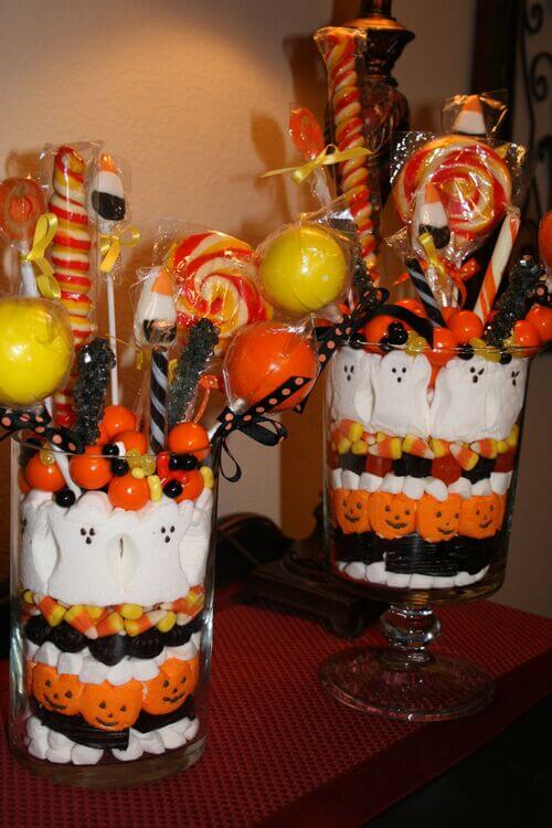 halloween candy decor