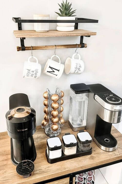 ikea coffee bar ideas