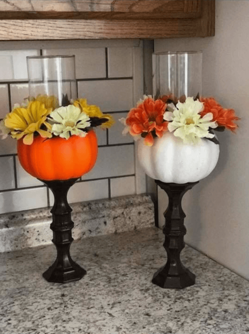 simple fall centerpieces dollar store