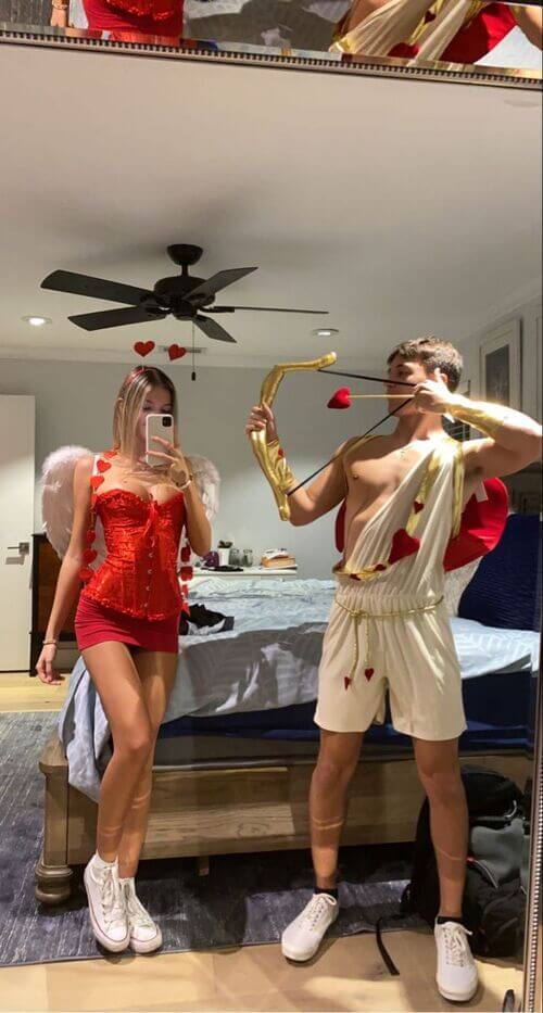 cupid costume duo