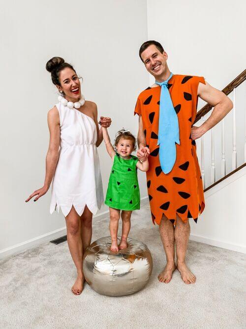 flintstones costume family