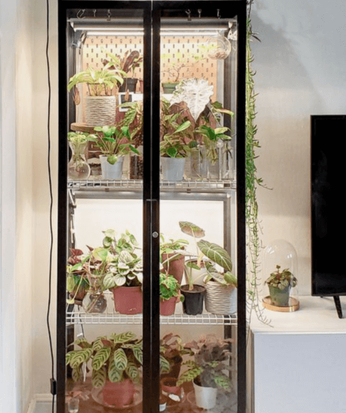 ikea green house diy