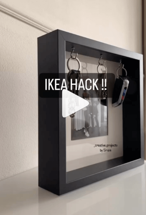 ikea keyhanger hack