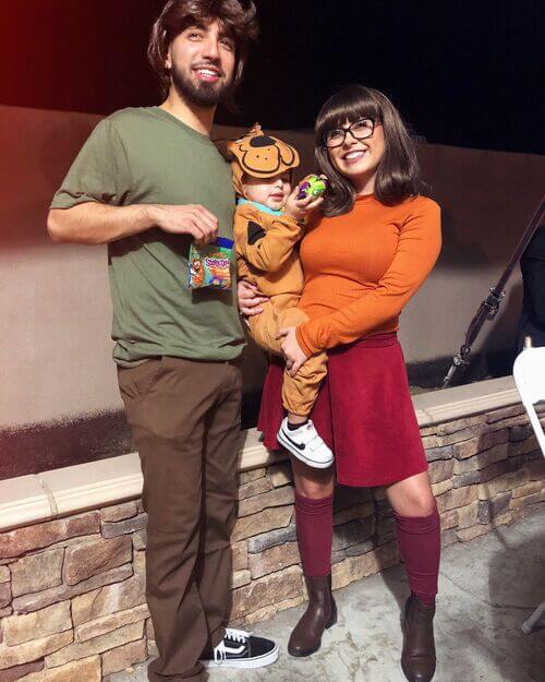 shaggy velma scooby doo family costume