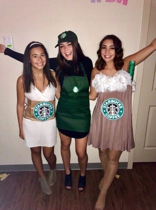 starbucks group halloween costume