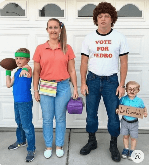 vote for pedro family costume