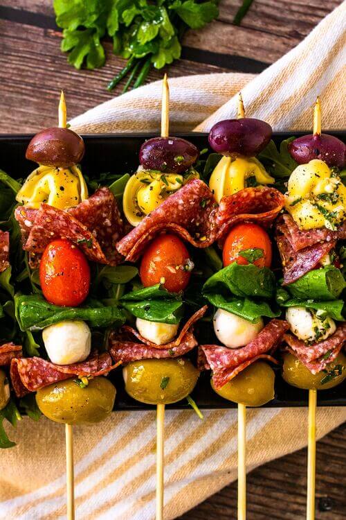 antipasto skewers