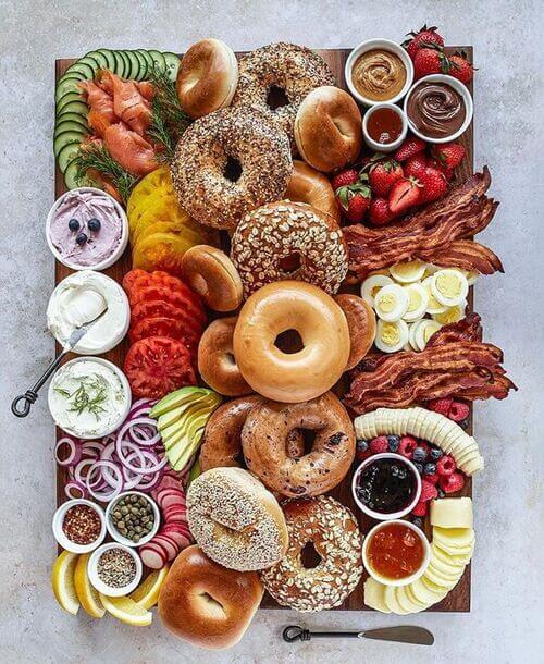 breakfast charcuterie board