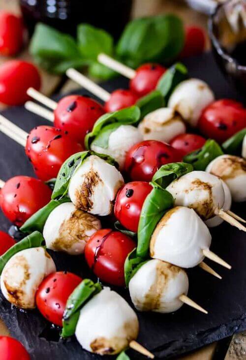 caprese skewers